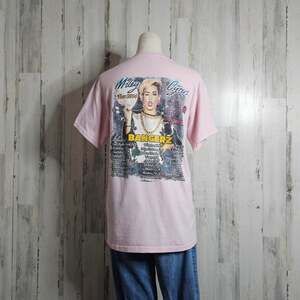 Miley Cyrus Bangerz Tour pink T-Shirt